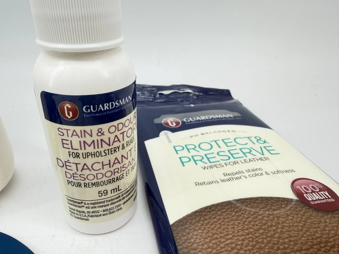 Guardsman Furniture Care Starter Kit Wood Leather Fabric Cleaning Set