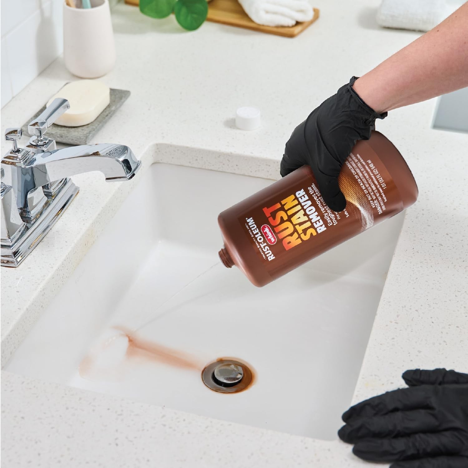 Rust-Oleum Whink Rust Stain Remover | Heavy-Duty Iron Stain Remover for White To