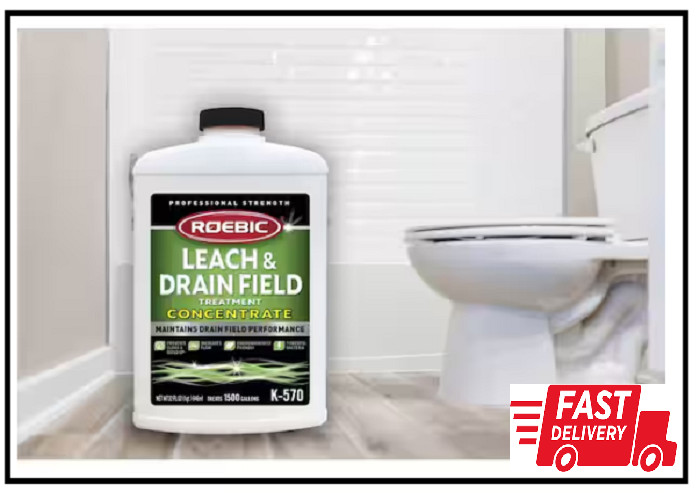 Long Lasting Clogged Leach and Drain Field Concetrated Formula Safe Easy to Use