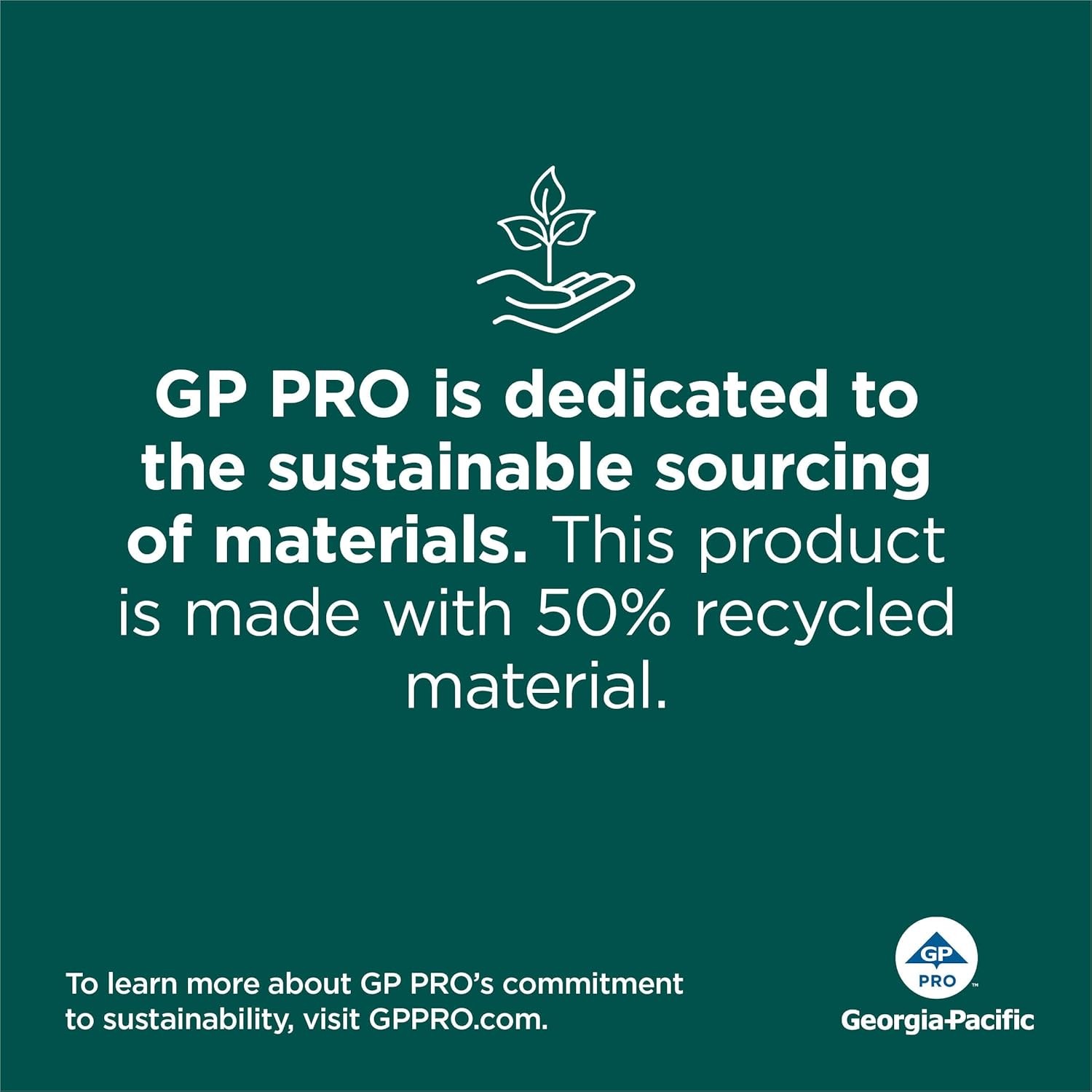 Pacific Blue Basic Recycled Paper Towel Rolls by GP PRO (Georgia-Pacific), Whi