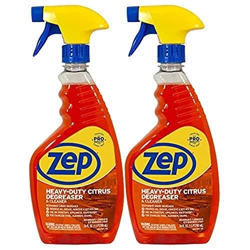 Zep Heavy-Duty Citrus Degreaser and Cleaner – 24 oz (Case of 2) ECZUCIT242