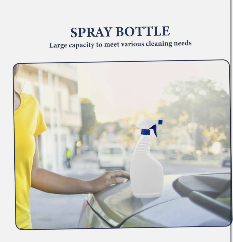16 oz Refillable Empty Spray Bottles Heavy Duty HDPE [Select 5, 10, or 20 Pack]