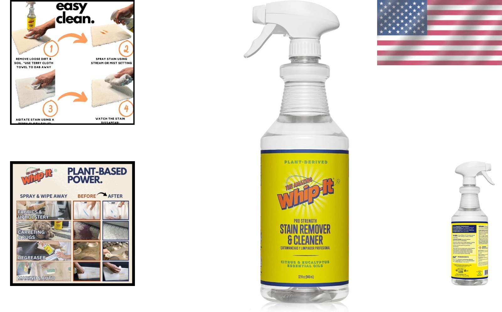 Versatile Stain Remover for Food & Pet Stains