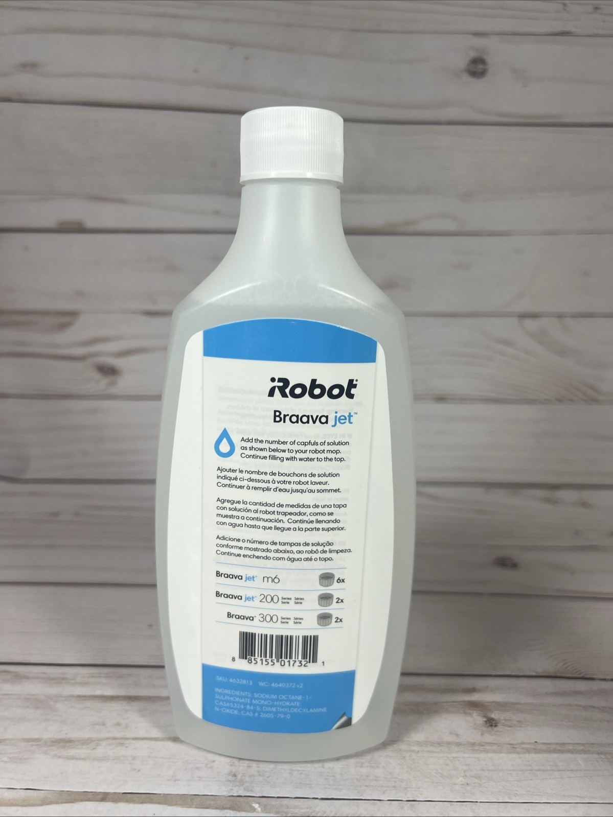 iRobot Braava Jet Hard Floor Cleaning Solution 4632813 Fresh Mint 16oz (2Pack)