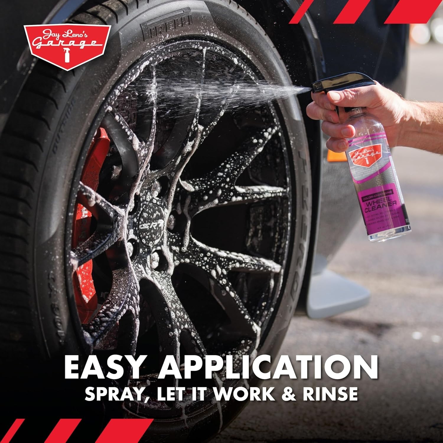 Jay Leno’s Garage Wheel Cleaner – Cleaner and Heavy Duty Dust Remover (Pack of 2