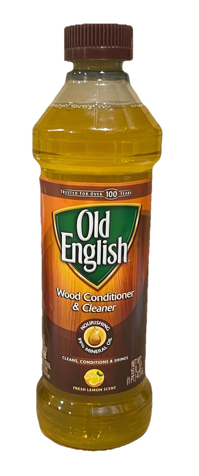Old English Lemon Oil Wood Conditioner & Cleaner 16 oz