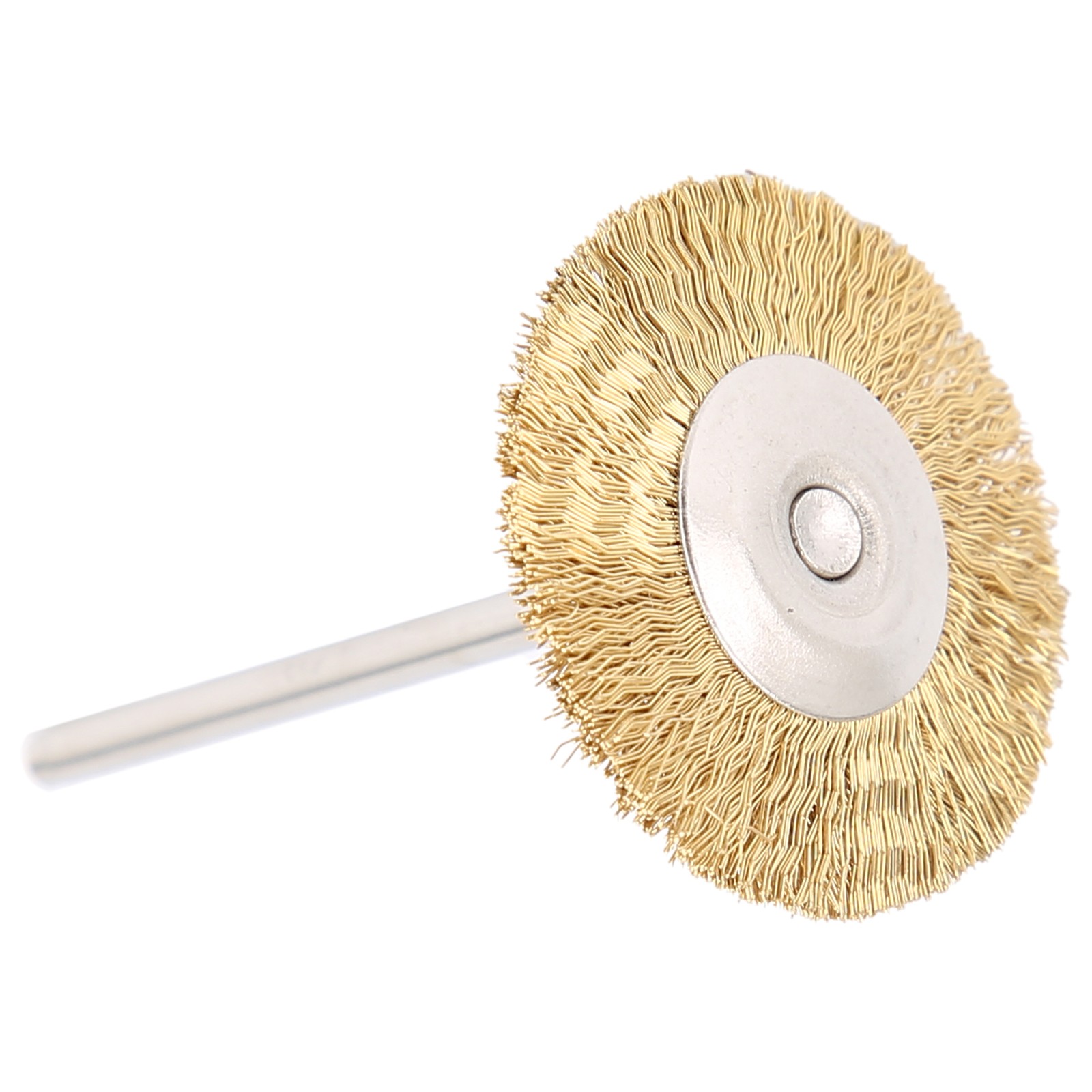 T Shaped Nail Drill Bit Cleaning Brush Brass Wire Grinding Head Cleaner Brush