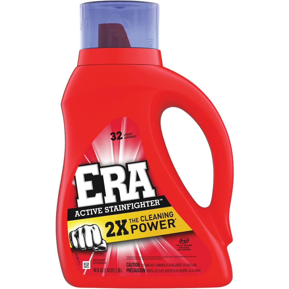 Era Active Stainfighter 46 Oz. 32 Load Liquid Laundry Detergent 3700072491 Era
