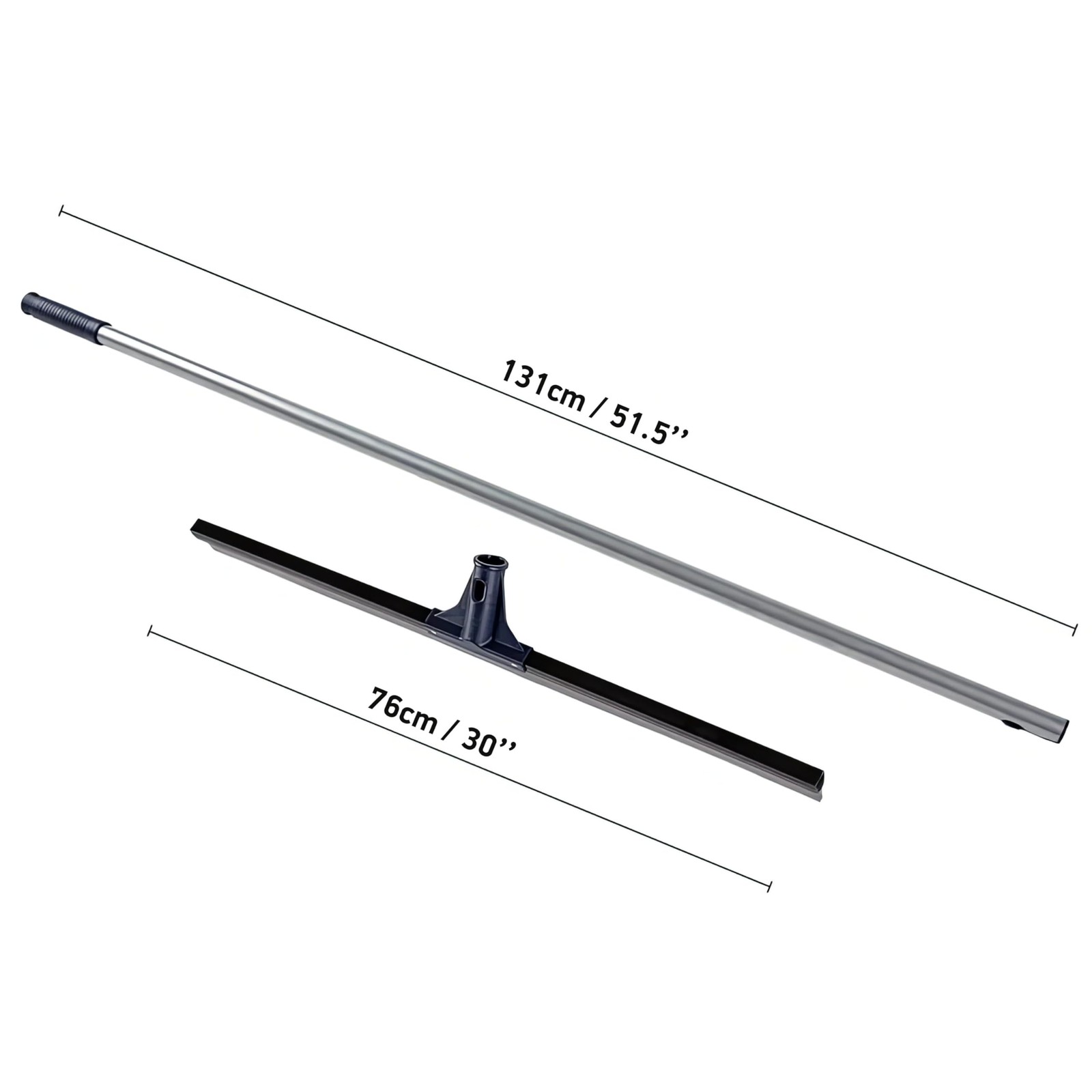 Floor Squeegee for Concrete Floor, 30″ Large Squeegee Broom, Heavy Duty Floor…