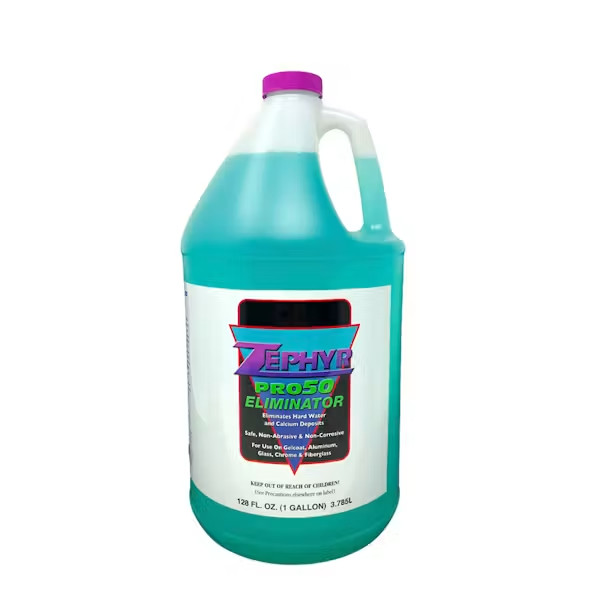 Zephyr Pro 50 Eliminator Metal Polish 32 oz Bottle Single Heavy Duty Cleaner