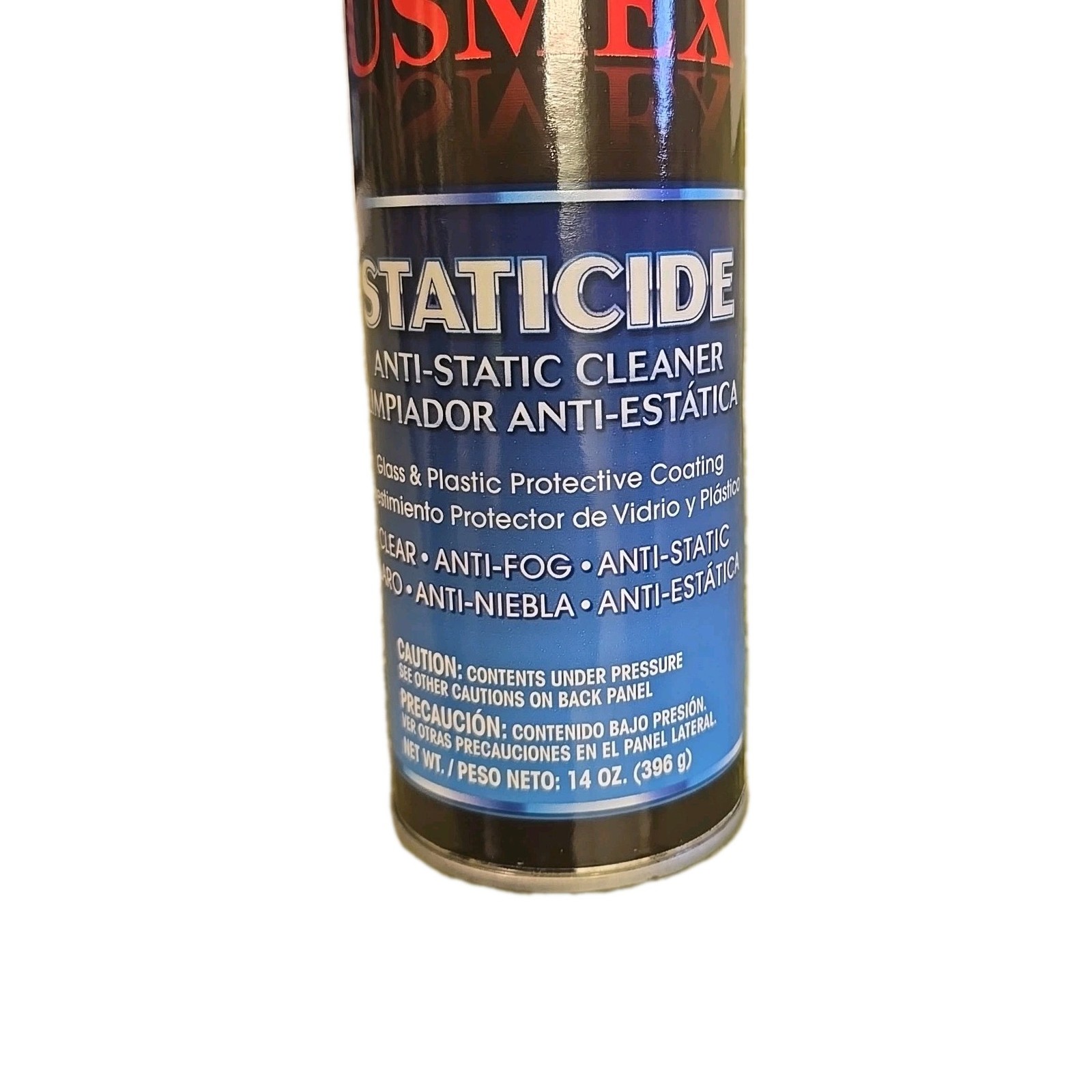 STATICIDE ANTI-STATIC CLEANER GLASS & PLASTIC PROTECTIVE COATING CLEAR•ANTI-FOG•