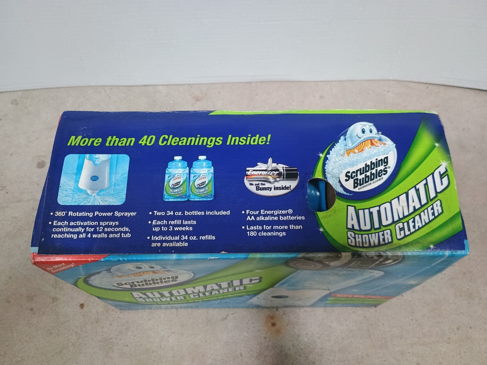 Scrubbing Bubbles Automatic Shower Cleaner Kit w/ 2 Refills