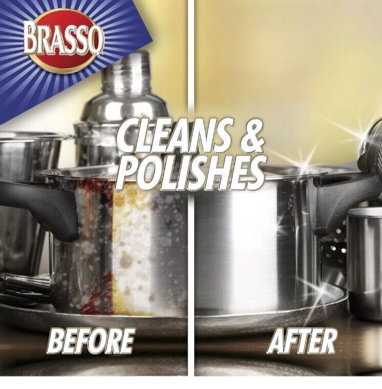 Brasso-2660089334 Multi-Purpose Metal Polish, 8 oz
