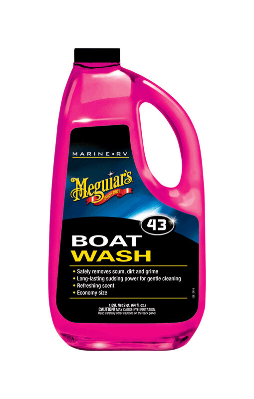 Meguiar’s M4364 Biodegradable Economy Size Long-Lasting Marine/RV Boat Wash