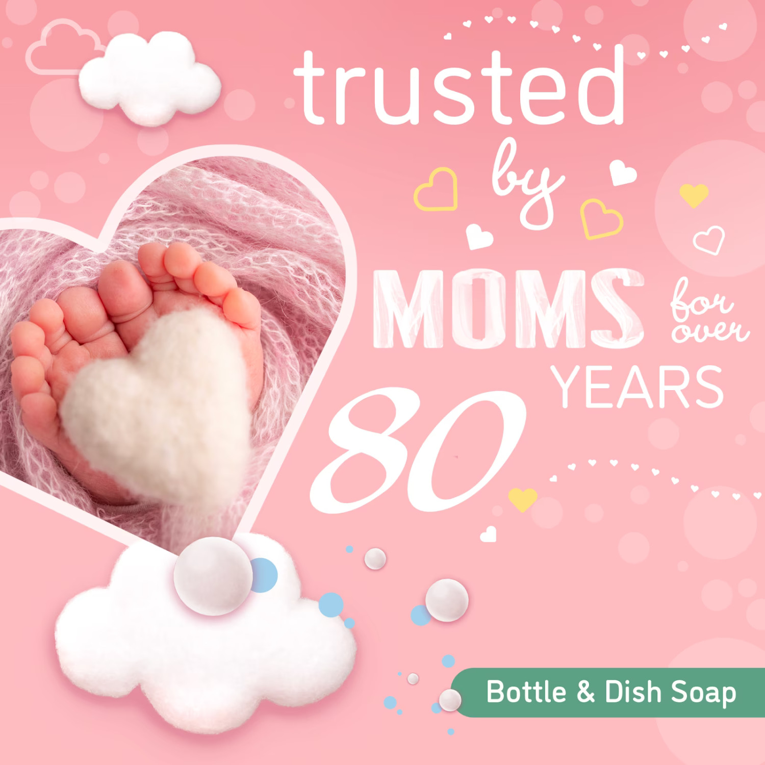 ( 2 Pack ) Dreft Baby Bottle Dish Soap, Fragrance-Free Liquid Detergent, 18oz