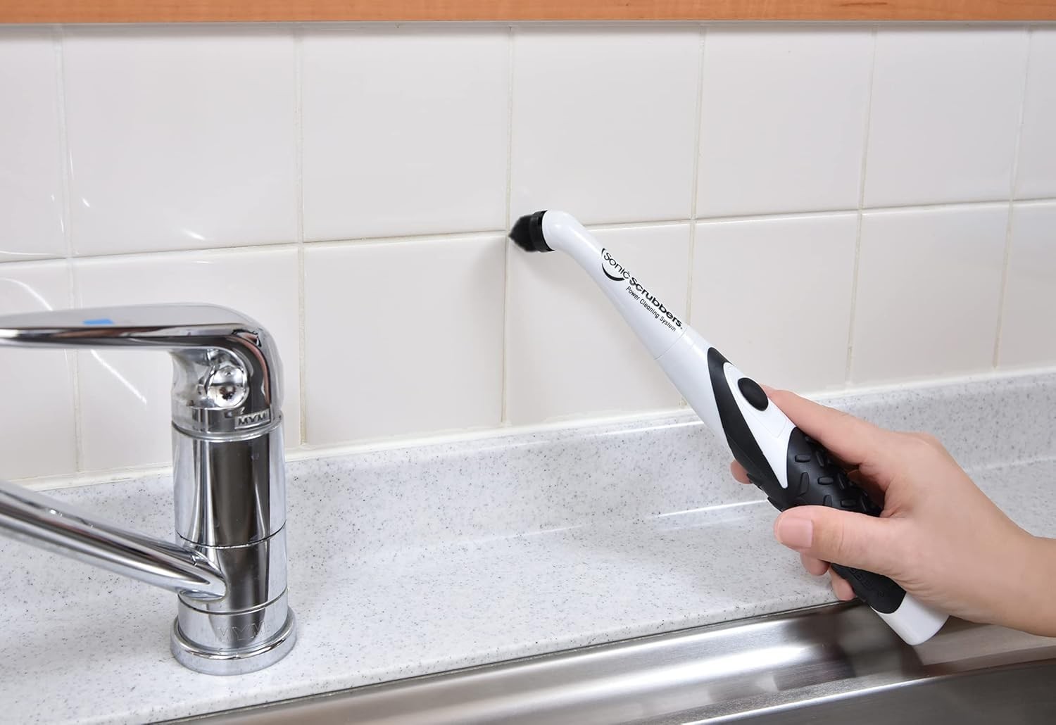 Scrubber – Super Cleaning Brush | 3 Heads & 4 Multi-Firm Pads to Scrub, Polis…