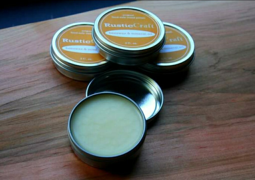 Wood Paste- Natural Beeswax & Mineral Oil – Cutting Board Conditioner Wood Butte
