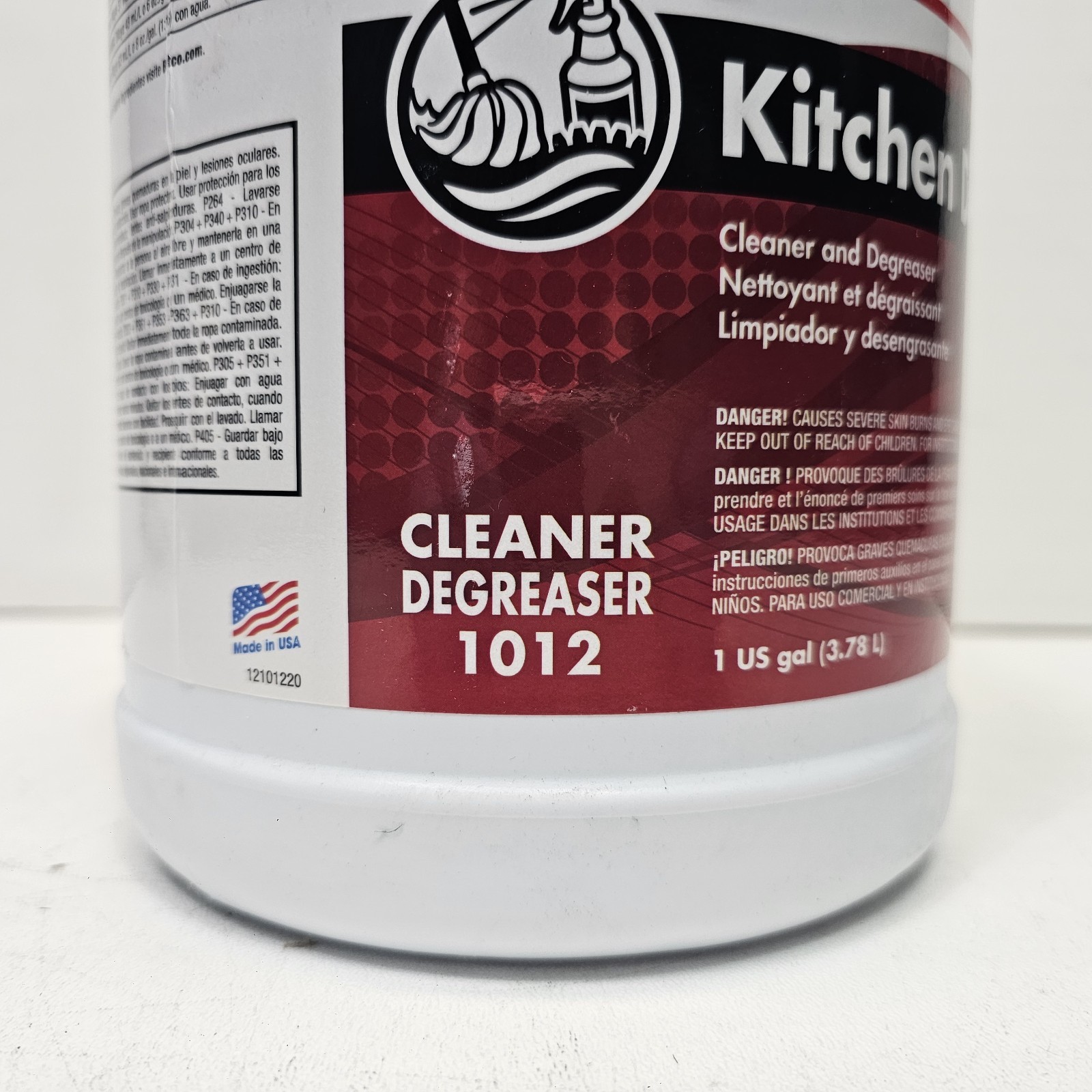 Betco Kitchen Degreaser, Cleaner. Characteristic Scent, 1 Gal Bottle, SDS #1012