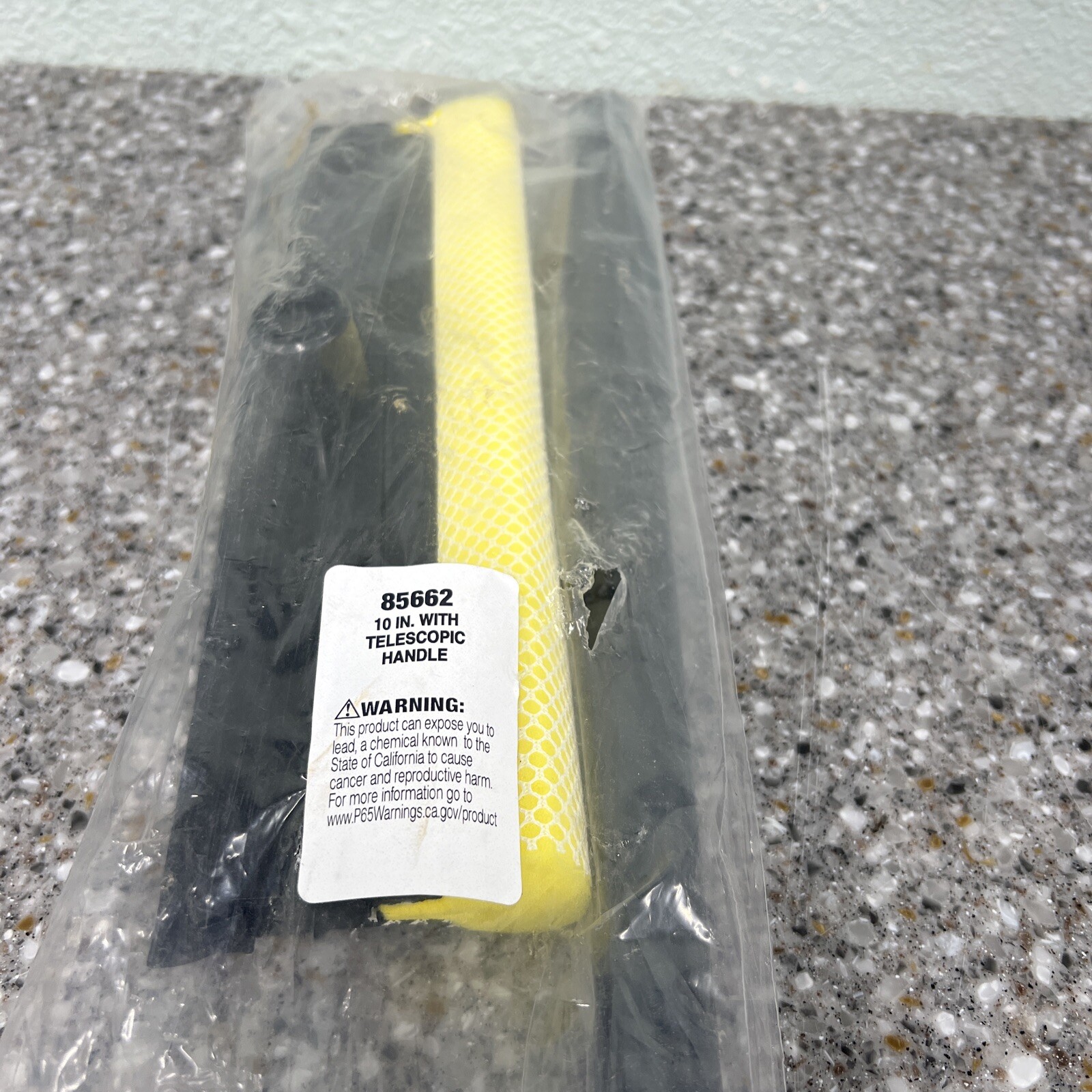 Telescopic Handle Cleaner Sponge Car Truck Window Windshield Squeegee