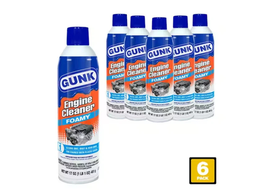 17 oz. Foamy Engine Cleaner and Degreaser – Spray Application (6 PACK)