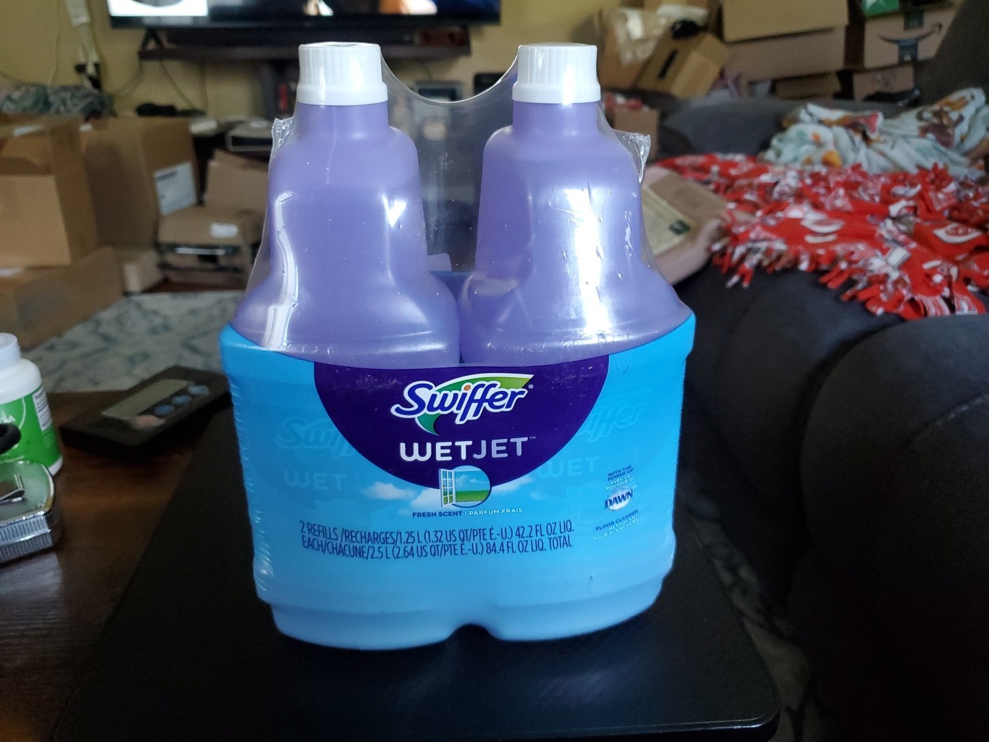 SEALED – Swiffer WetJet Floor Cleaner Refills Open Window Fresh 1.25L (2-Pack )