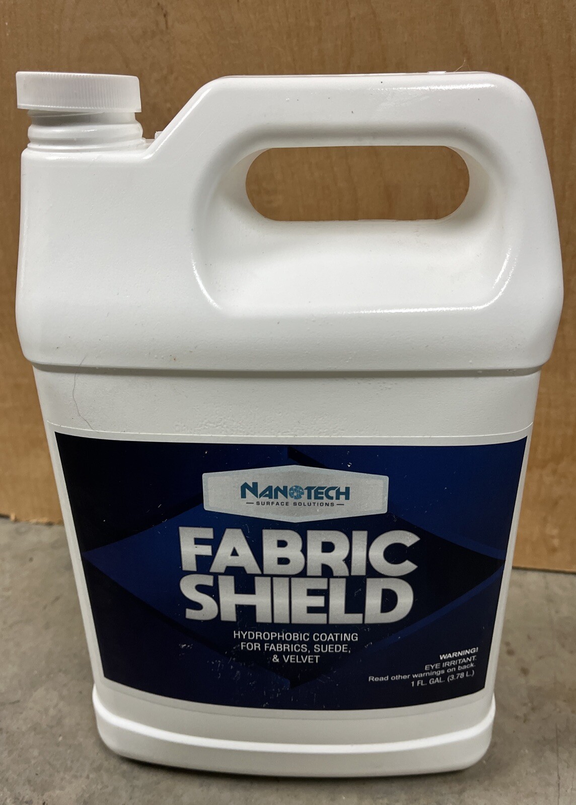 Nanotech FABRIC SHIELD Hydrophobic Coating For Fabrics, Suede Etc. 1 Gal. New