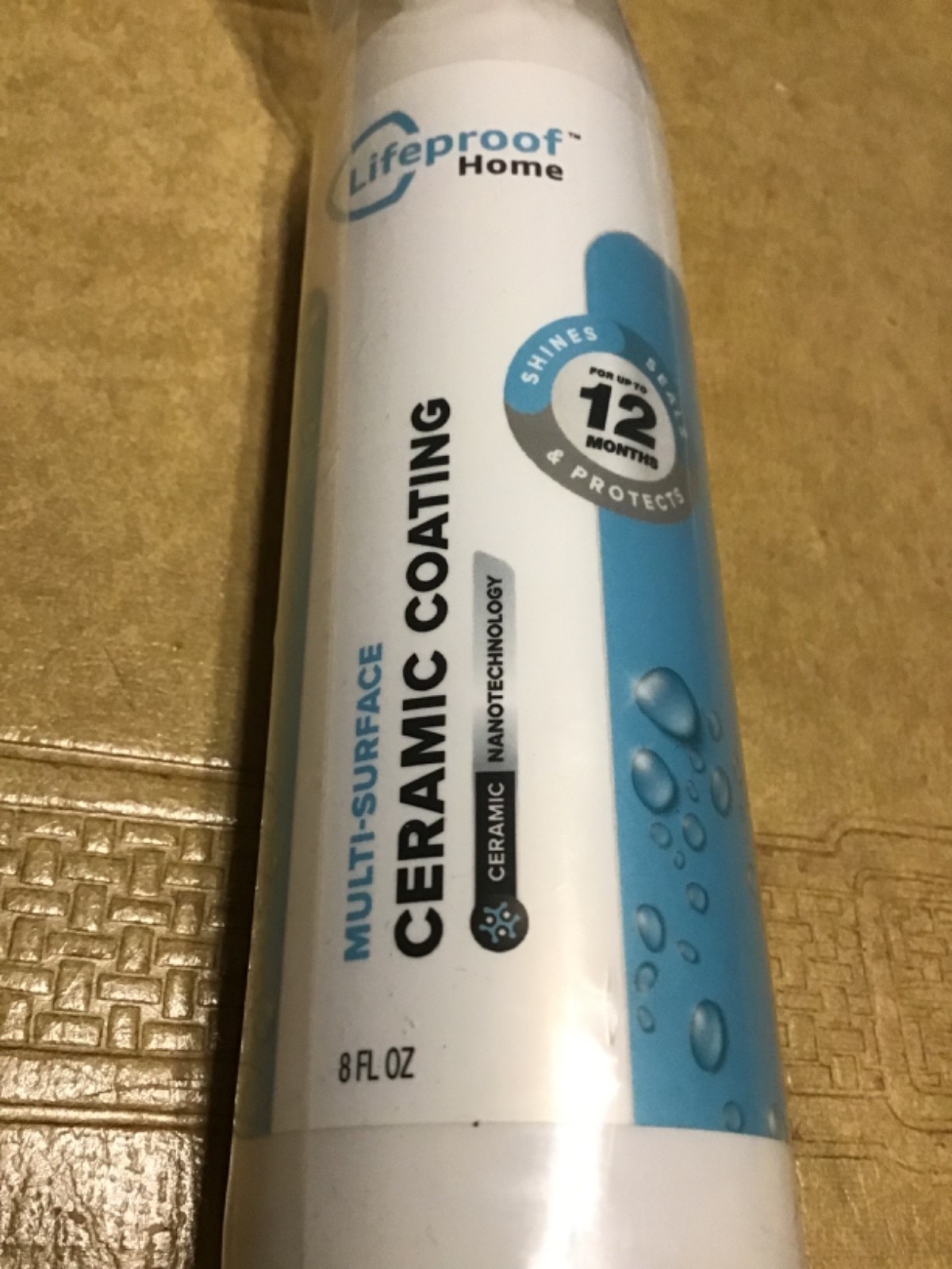 Lifeproof Home Multi-Surface Ceramic Coating, 8 ounce Spray Mist, New