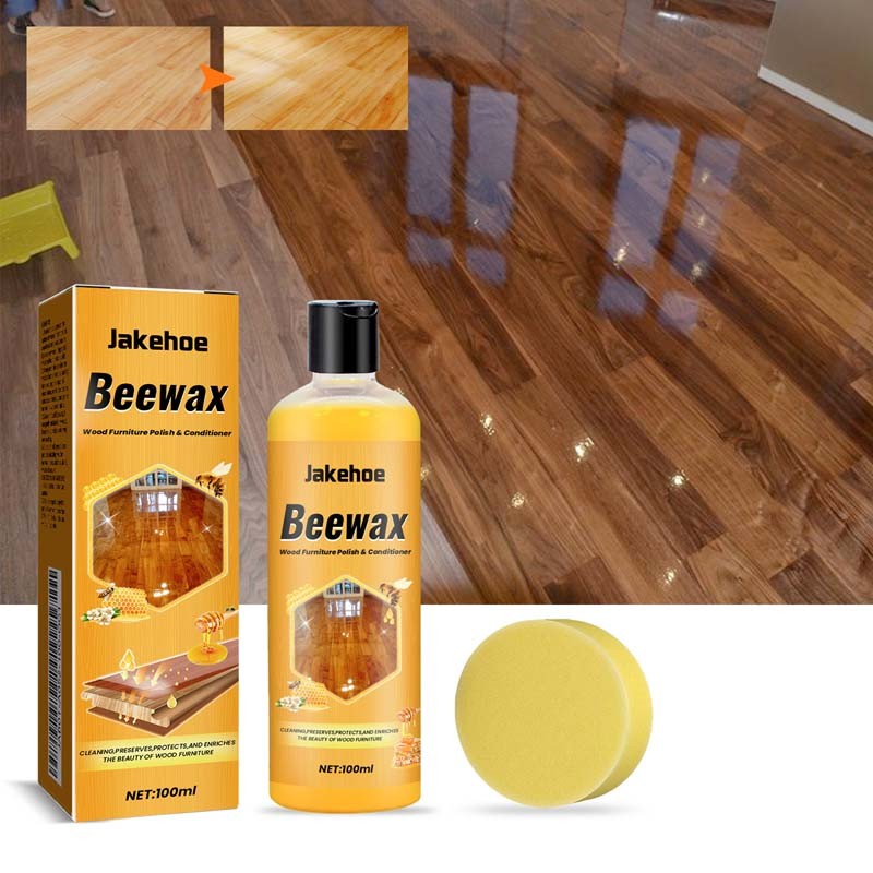 Beeswax Wood Furniture Polish Conditioner All‑in‑One Cleaner Restorer 100ml Hot