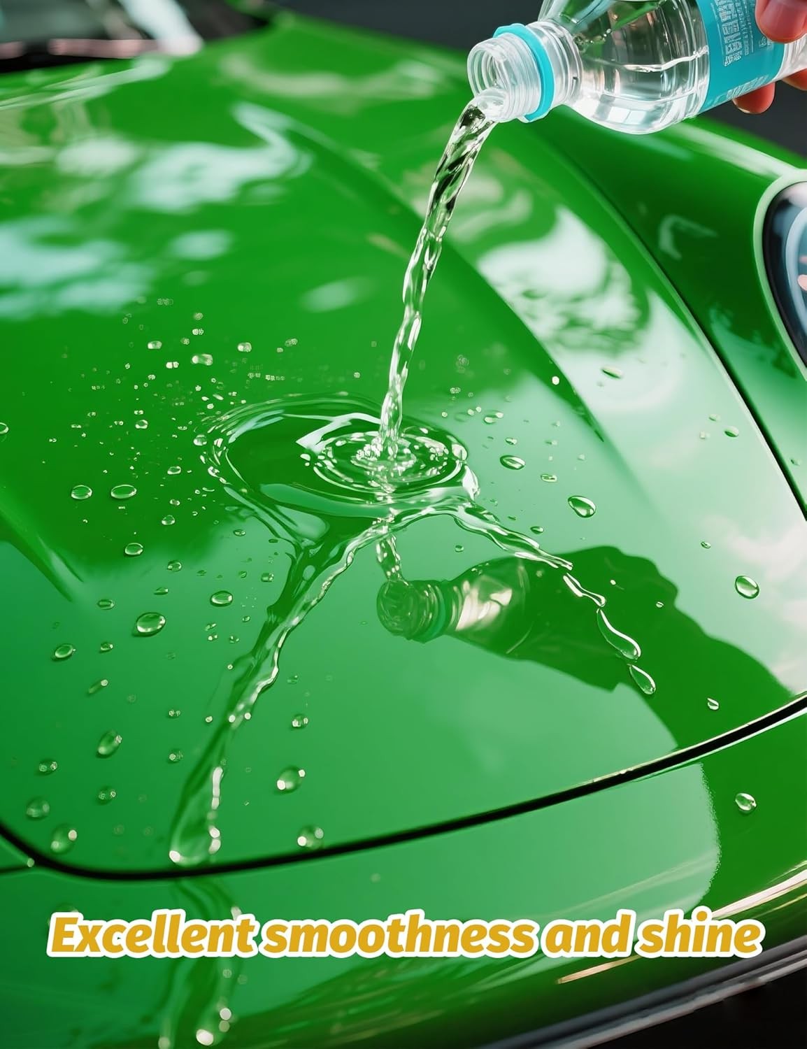 Kingvo Ceramic Coating for Cars, Car Wax Spray Graphene Ceramic Coating Shine Gl