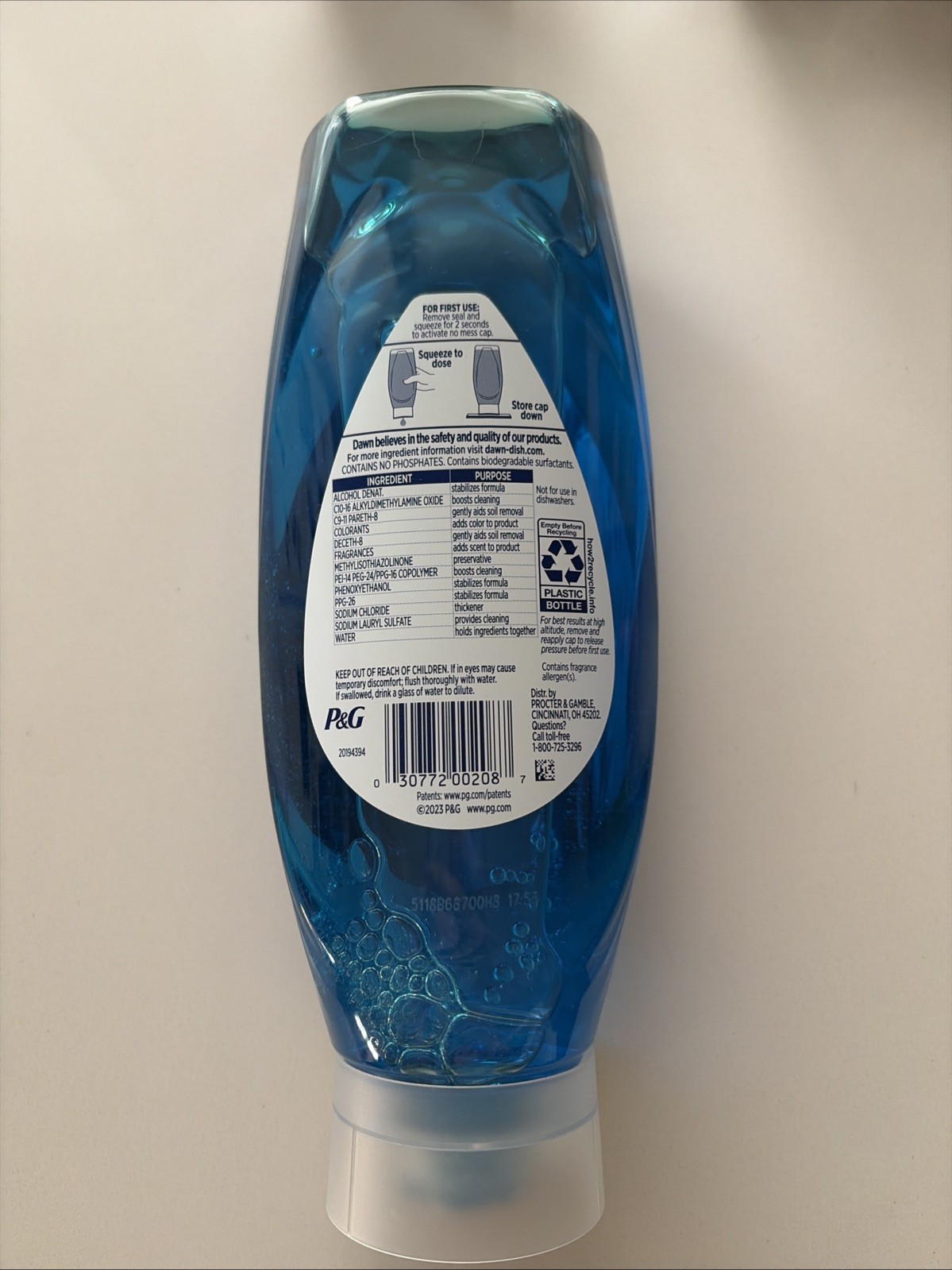 Procter & Gamble PGC-01301 Dawn Ultra Original 38oz (pgc01301)