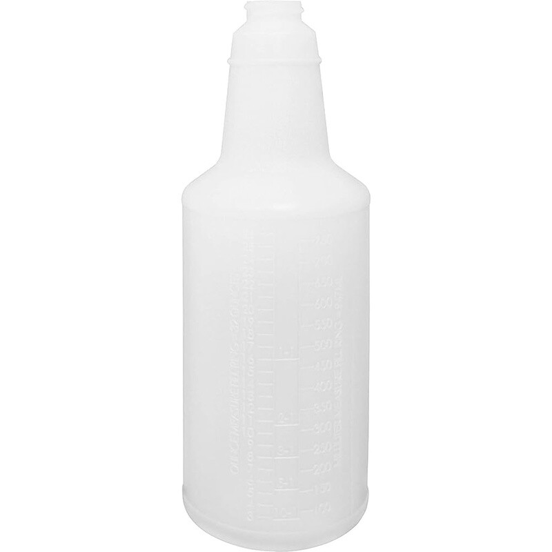 Plastic Cleaner Bottles Measuring Graduations FDA Compliant 28mm Neck Sprayers