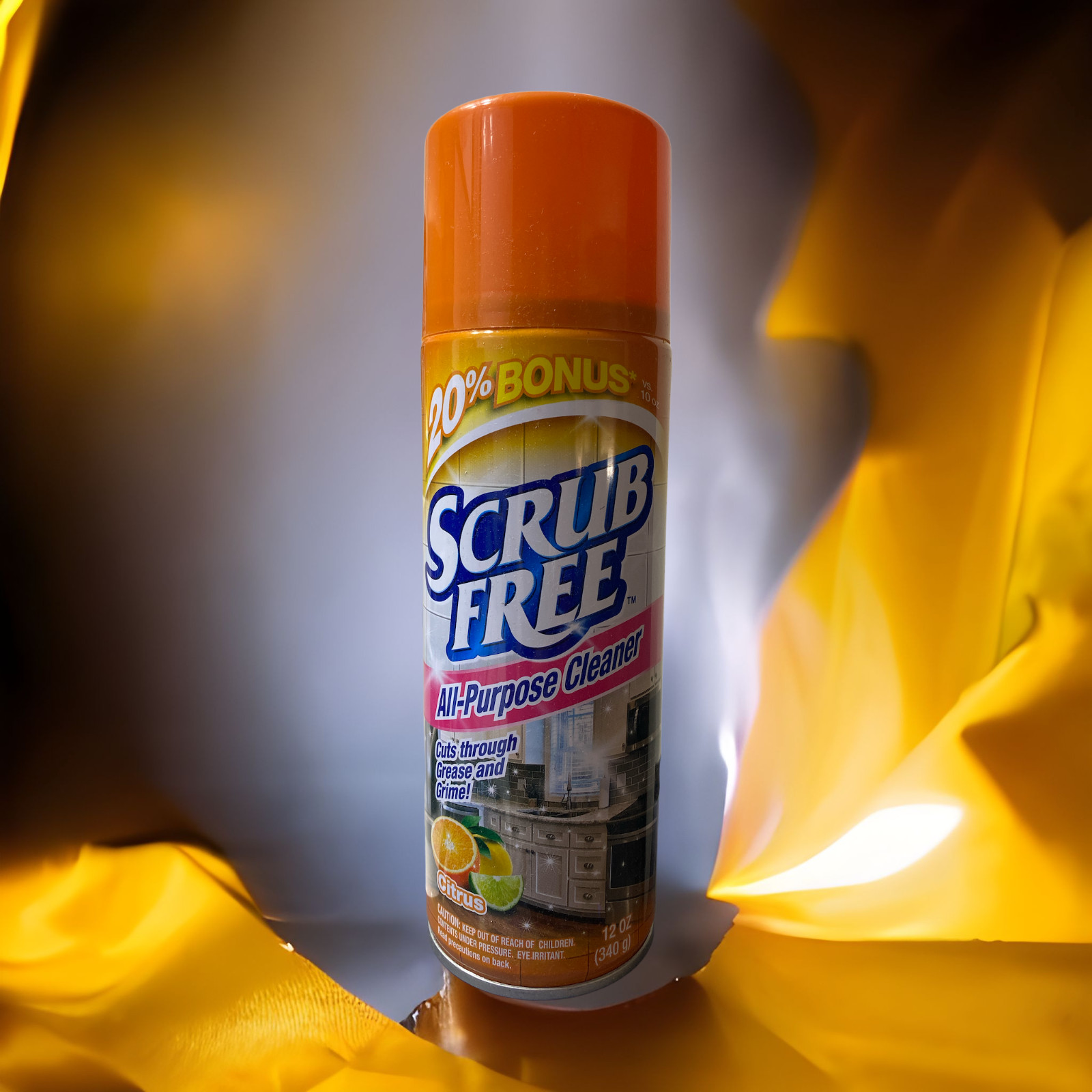 Scrub Free All Purpose Cleaner Cuts Through Grease and Grime Citrus Smell 4 Pack