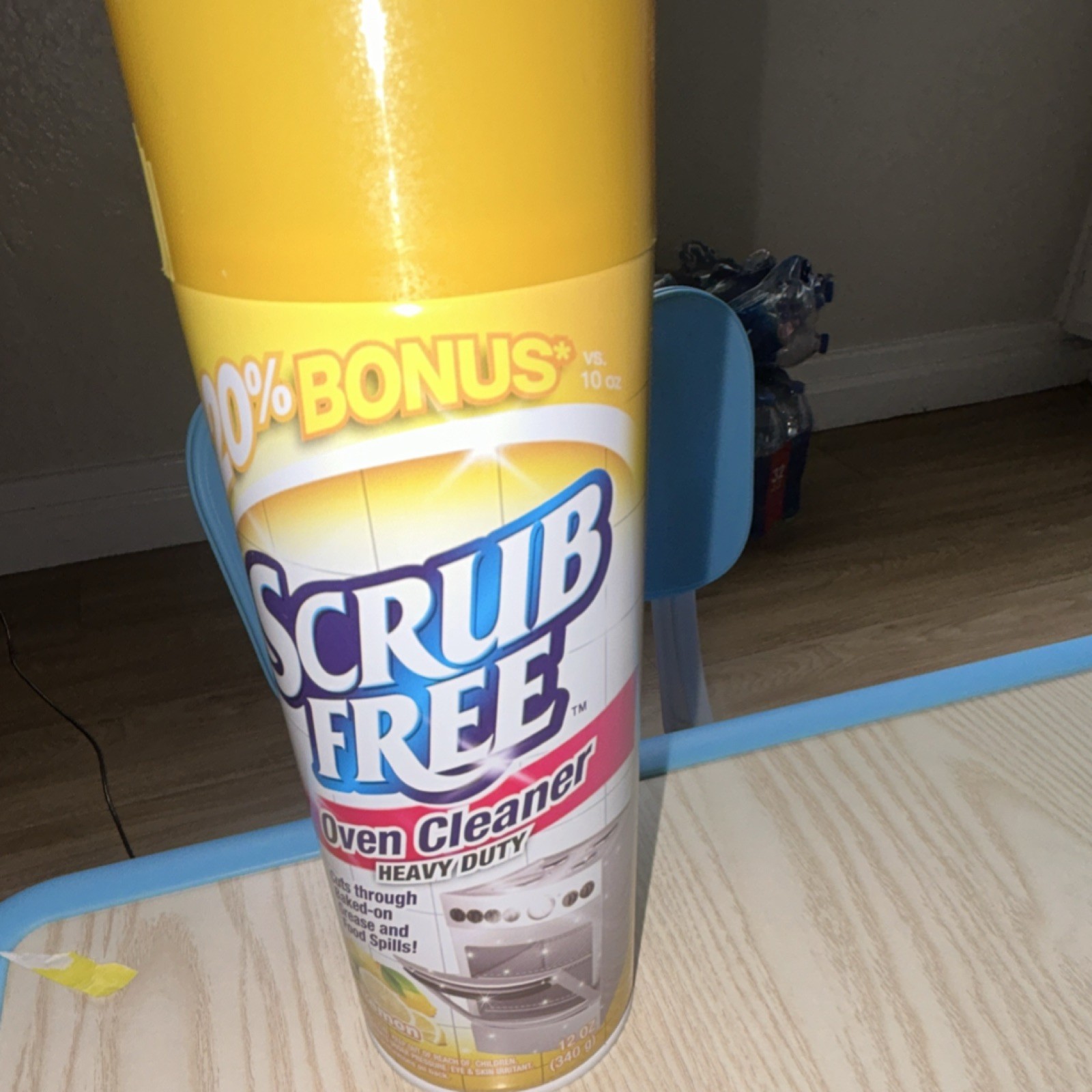 Scrub Free Heavy Duty Oven/Grill Cleaner Aerosol Spray, 21.2 oz Can