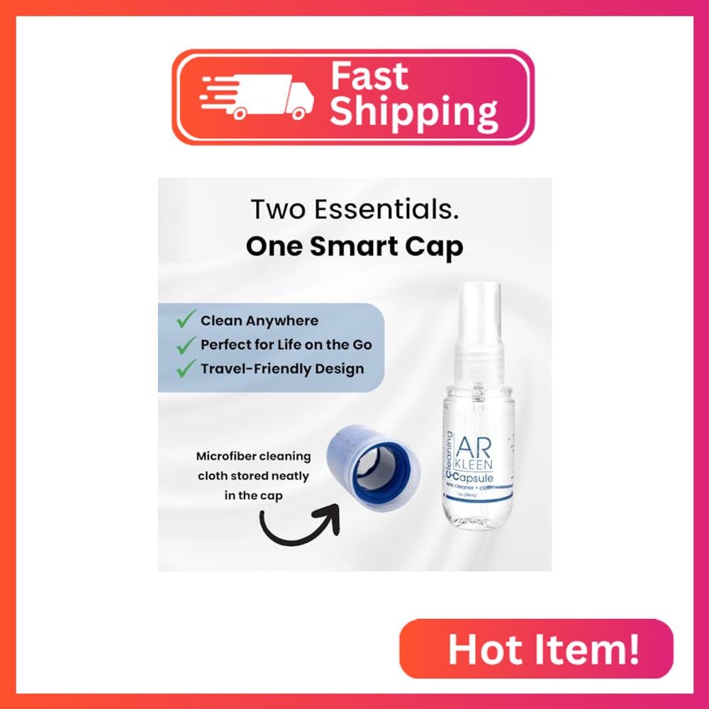 AR Kleen Lens Cleaning Kit (1 Fl Oz Capsule (3 Pack))