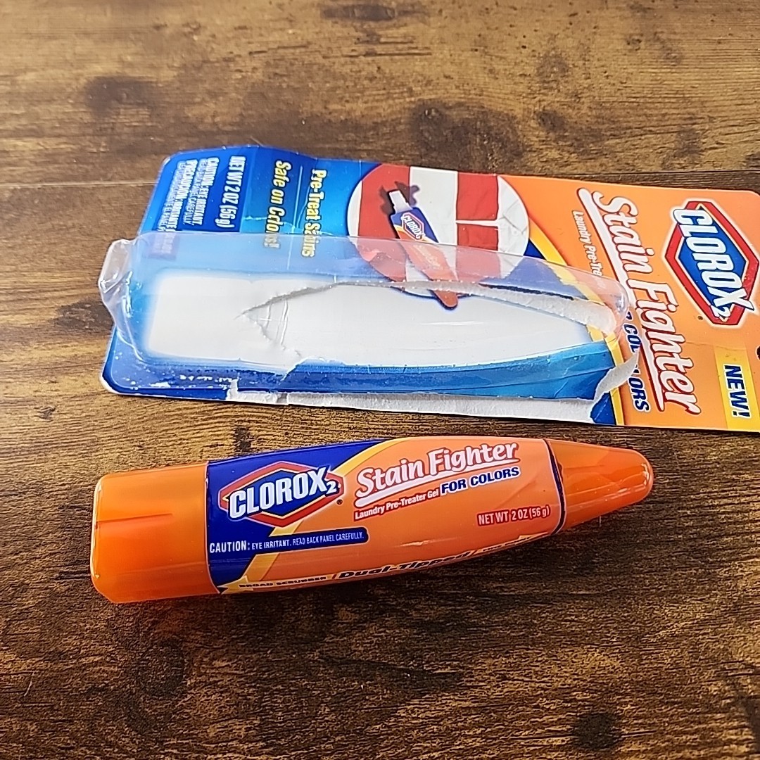 Clorox 2 Stain Fighter For COLORS Laundry Pre-Treater GEL PEN Discontinued 2010