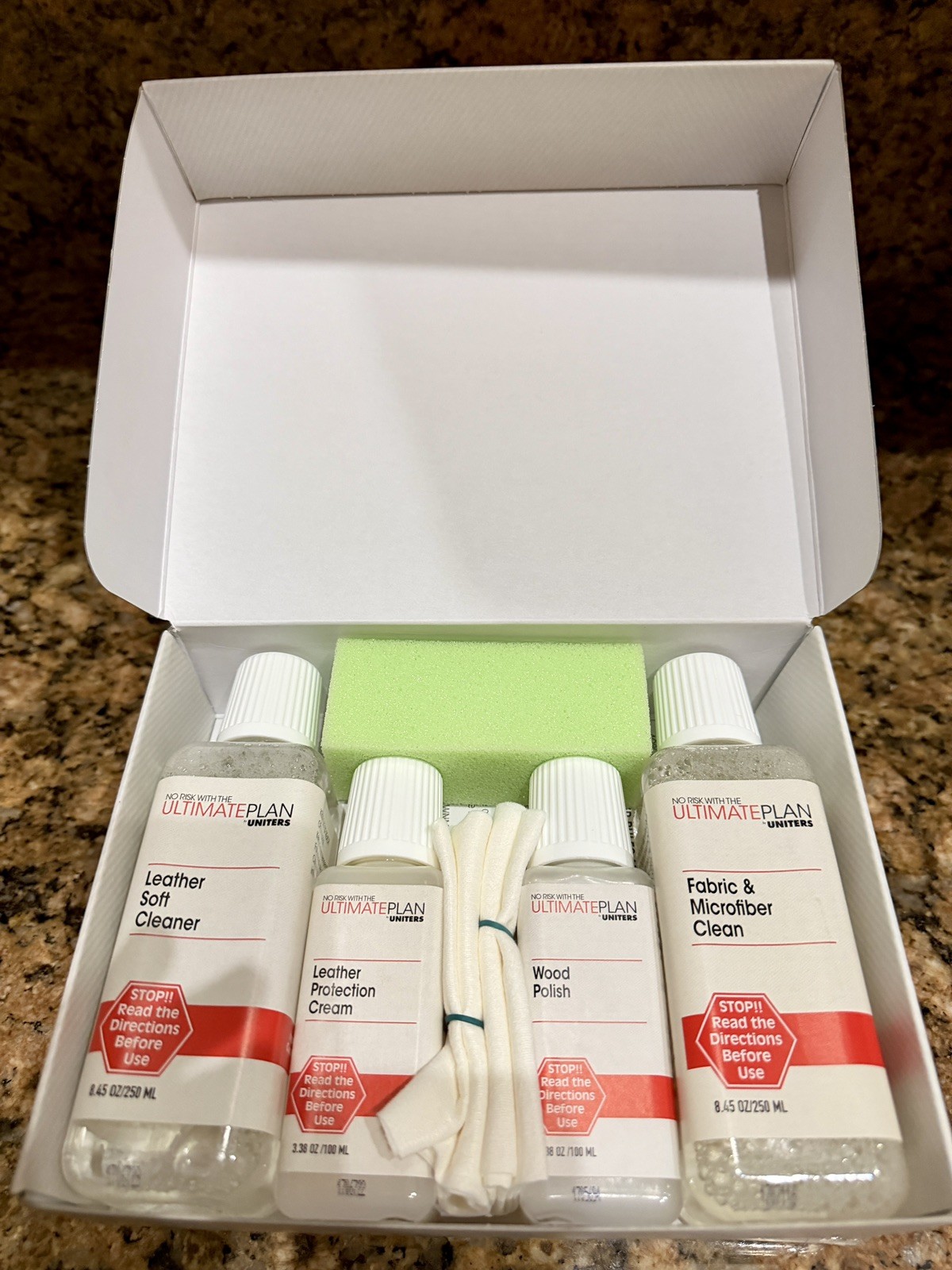 Best Furniture Cleaning Kit on the market. Fabric, Leather, & Wood)