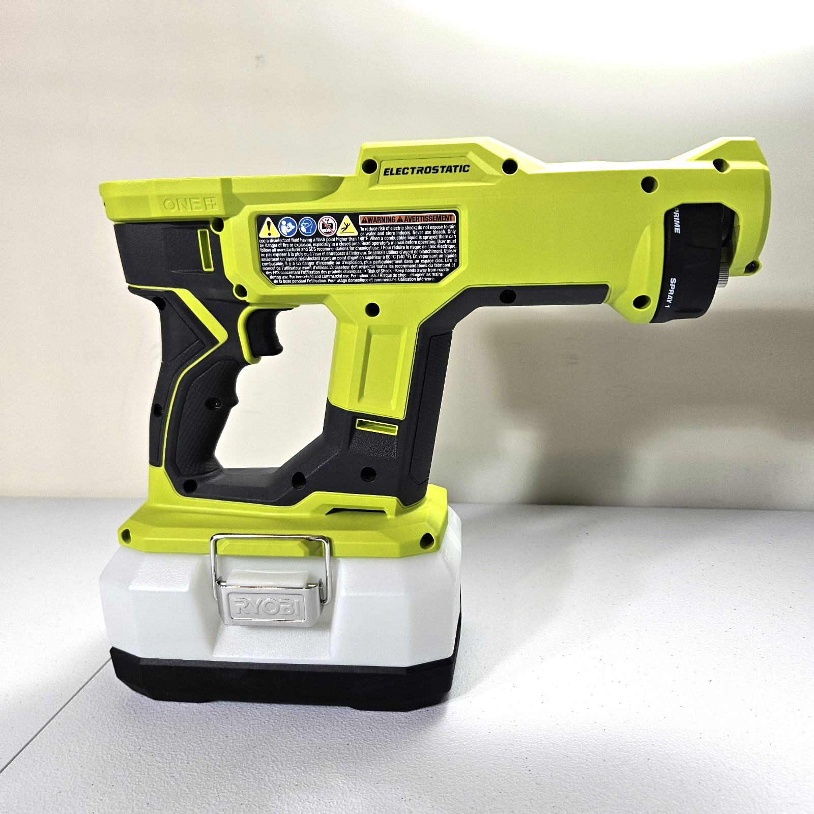 RYOBI ONE+ 18V Handheld Electrostatic Sprayer (Tool Only) Open box