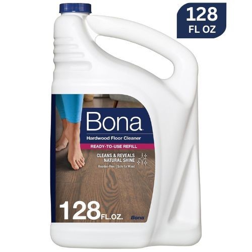 Bona Cleaning Products Wood Cleaner Spray + Mop Multi Purpose Floor Cleaner