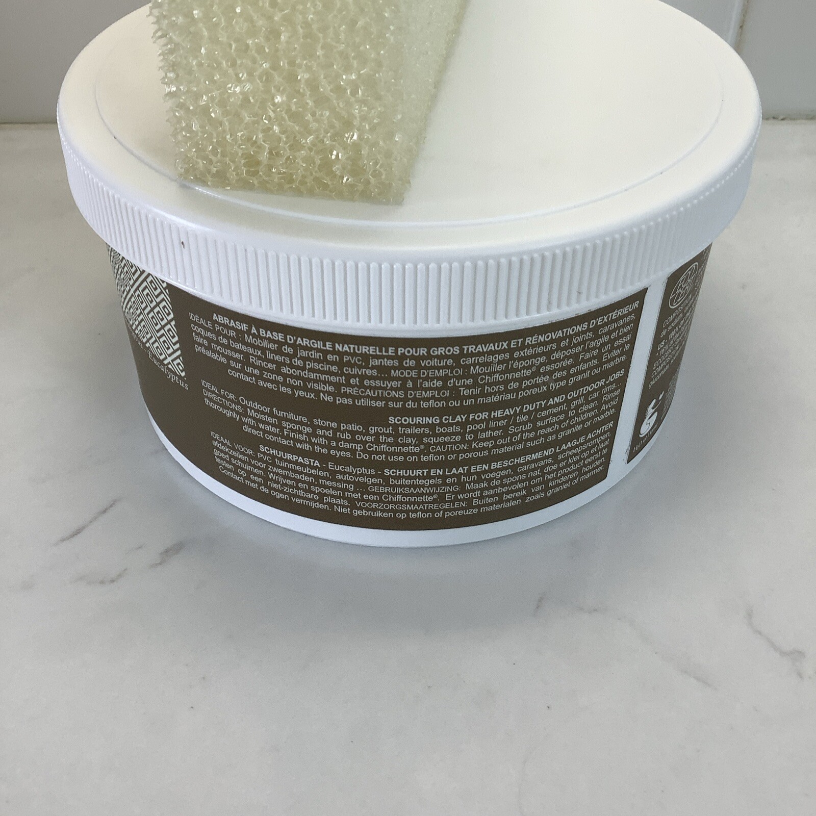 H2O At Home Scouring Clay Full Size 28.2 Oz.