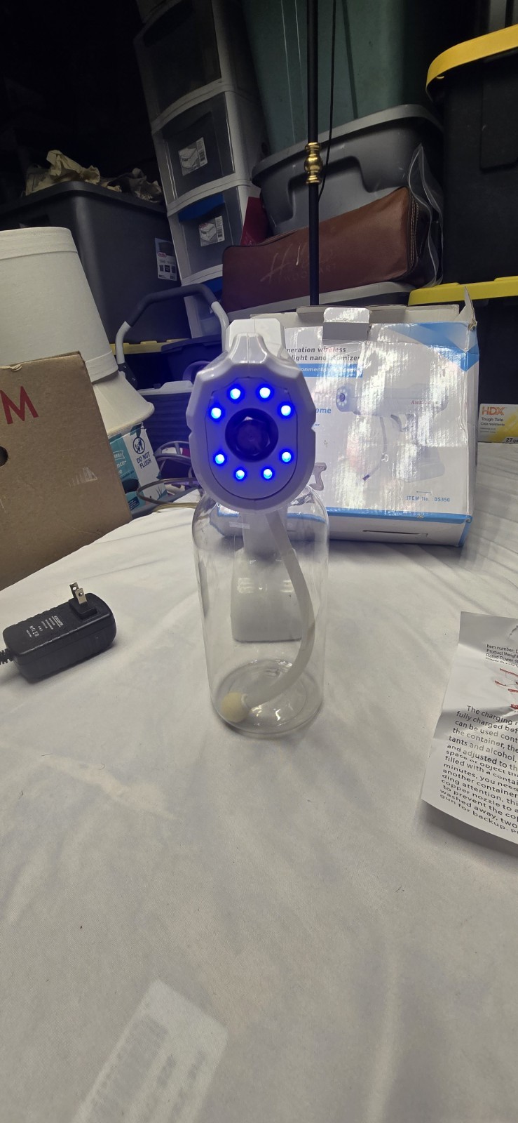 9th Gen. Wireless Charging Nano Blue Light Atomizer