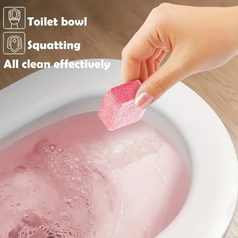 6/18PCS Toilet Cleaning Tablets – Automatic Effervescent Stain Remover