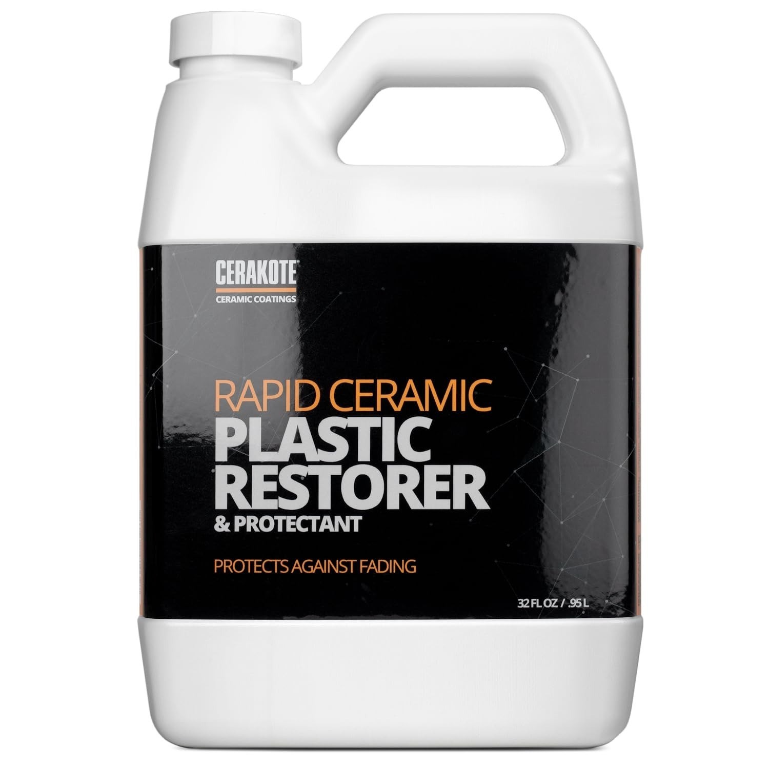 CERAKOTE Rapid Ceramic Plastic Restorer and Protectant Spray – 14 oz – 50+ Wash