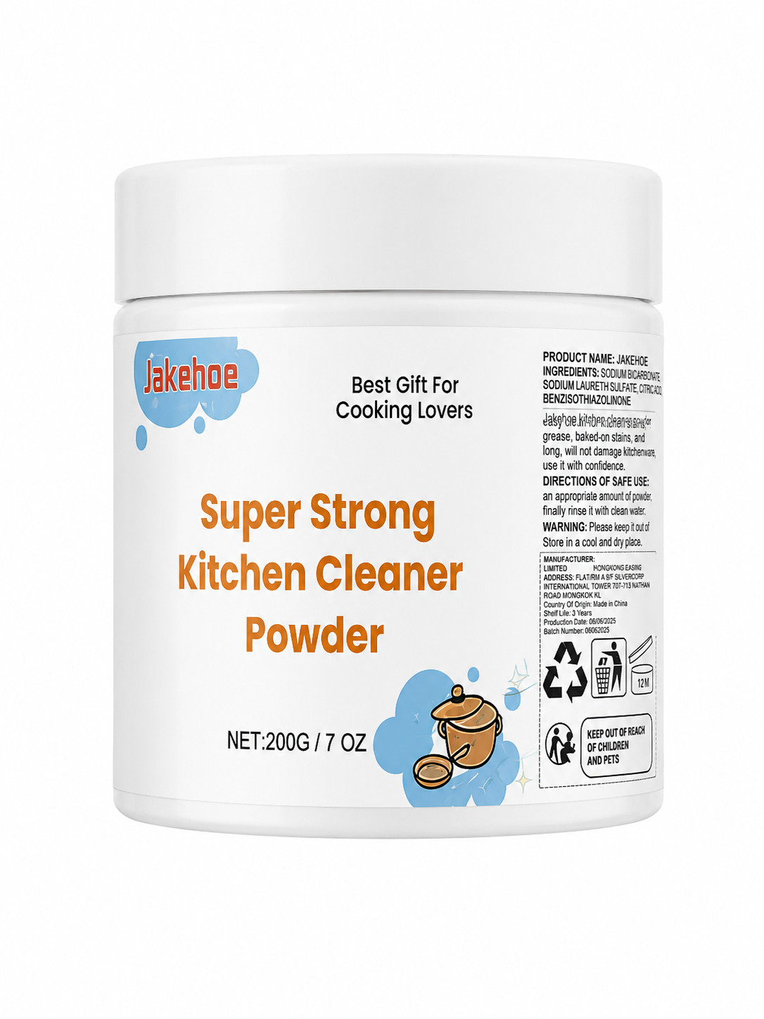 Super Strong Kitchen Cleaner Powder – All Types of Surfaces