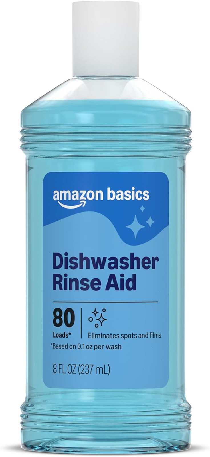 Dishwasher Rinse Aid, Prevents Spots & Film, Enhances Drying, 8 Fl