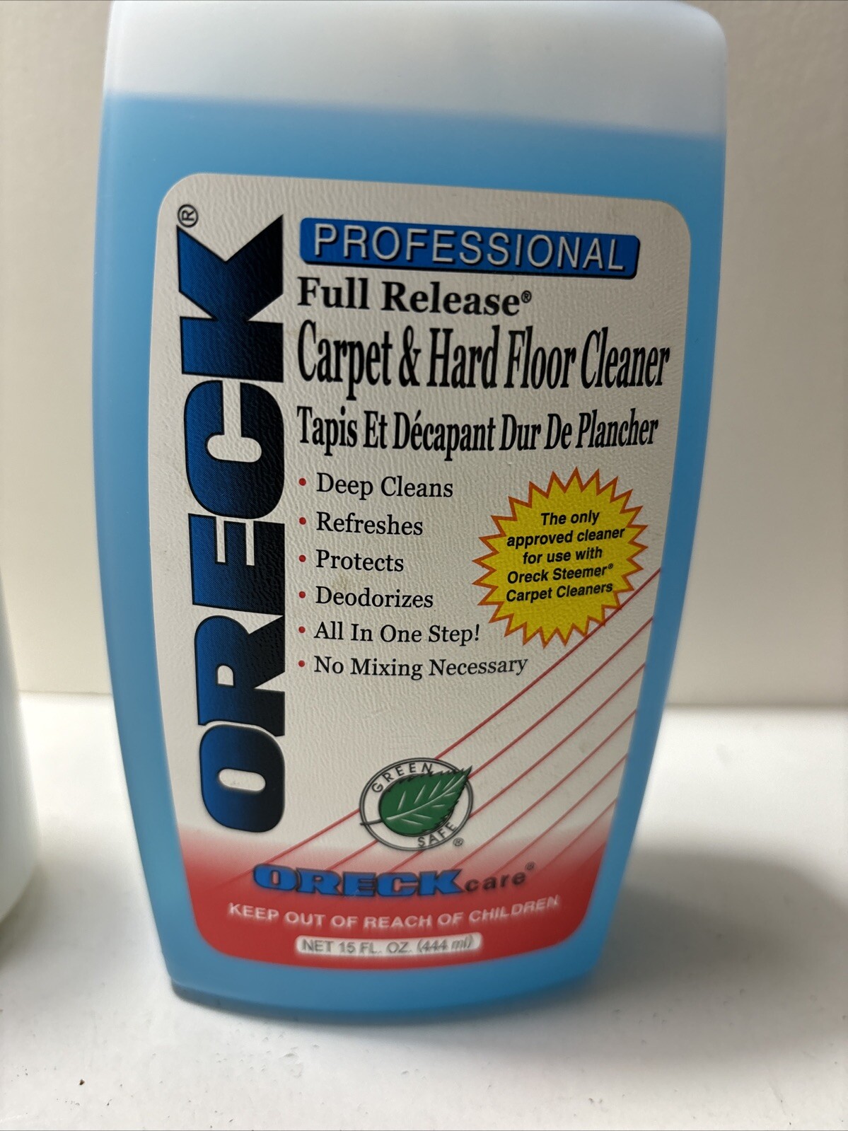 ORECK Professional Full Release SPOT STAIN PreCleaner 16oz Bottle Carpet Cleaner