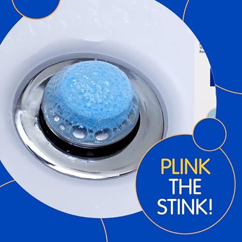 Fizzy Drain Freshener And Cleaner Prevents Clogs And Removes Odors In Household