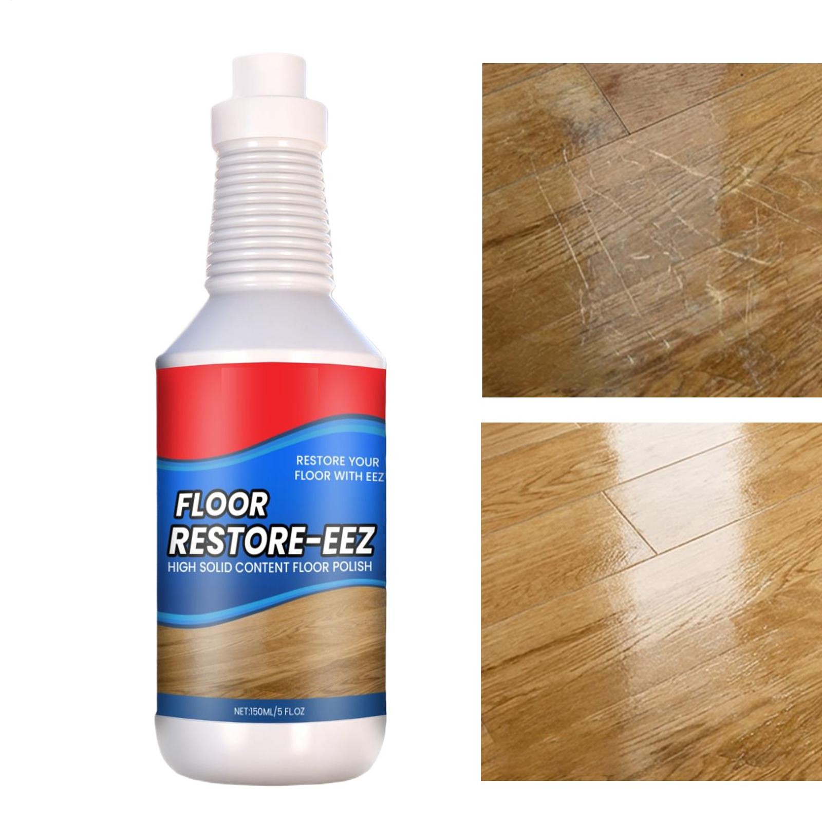 300ml Clean-Eez Floor Restorer & Polish Revitalize, Protect, Shine Wood/Laminate