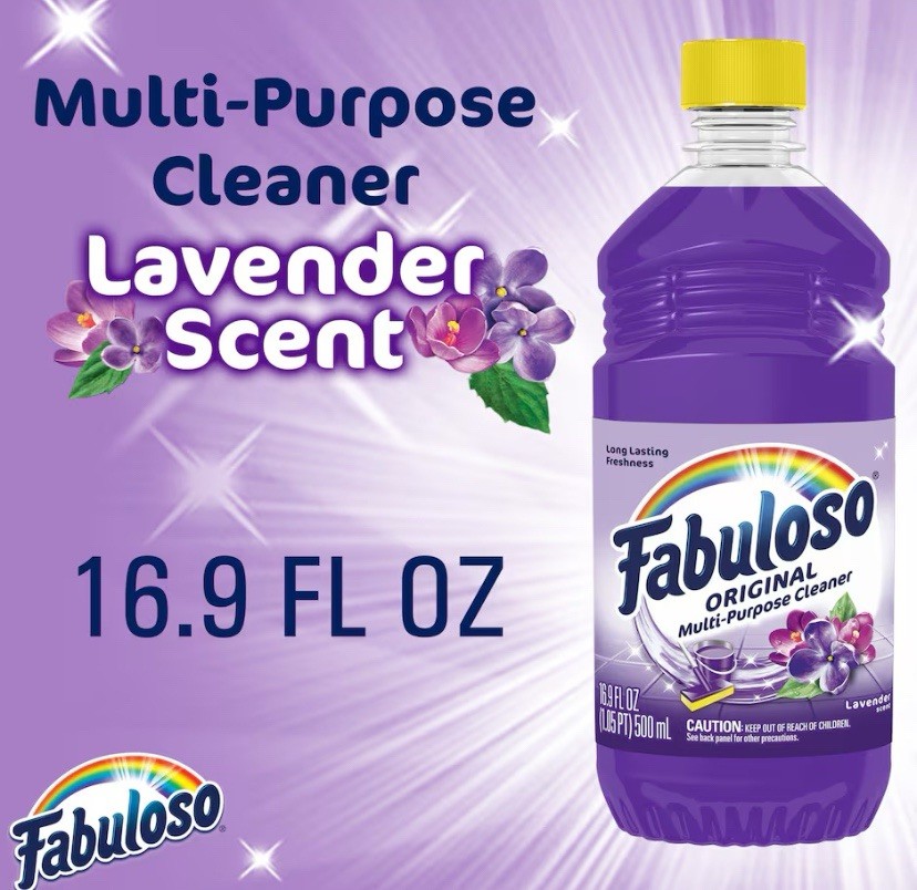 2 Packs Fabuloso Lavender Multi-Purpose Cleaner, 500ml