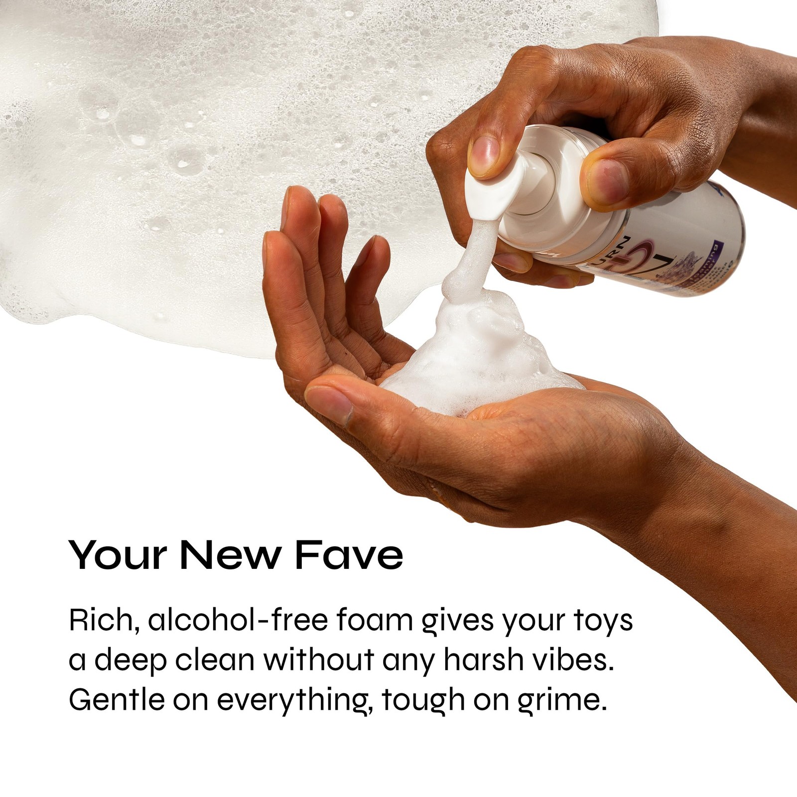Hygienic Foaming Cleaner, 7.5 Ounce All Purpose Alcohol Gentle Cleansing Spra…