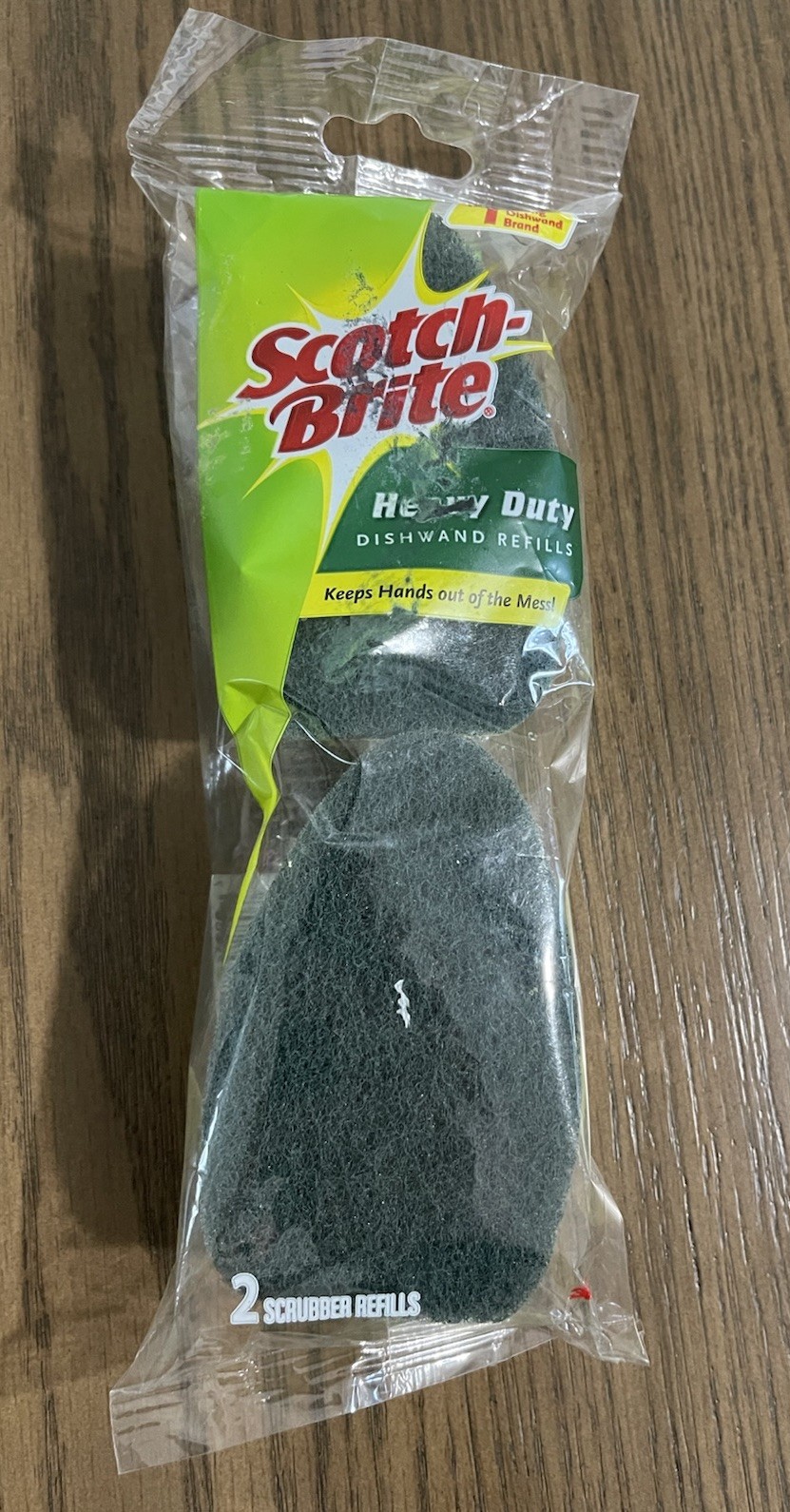 3M Scotch-Brite Heavy Duty Dishwand Scrubber Refill 2 pk